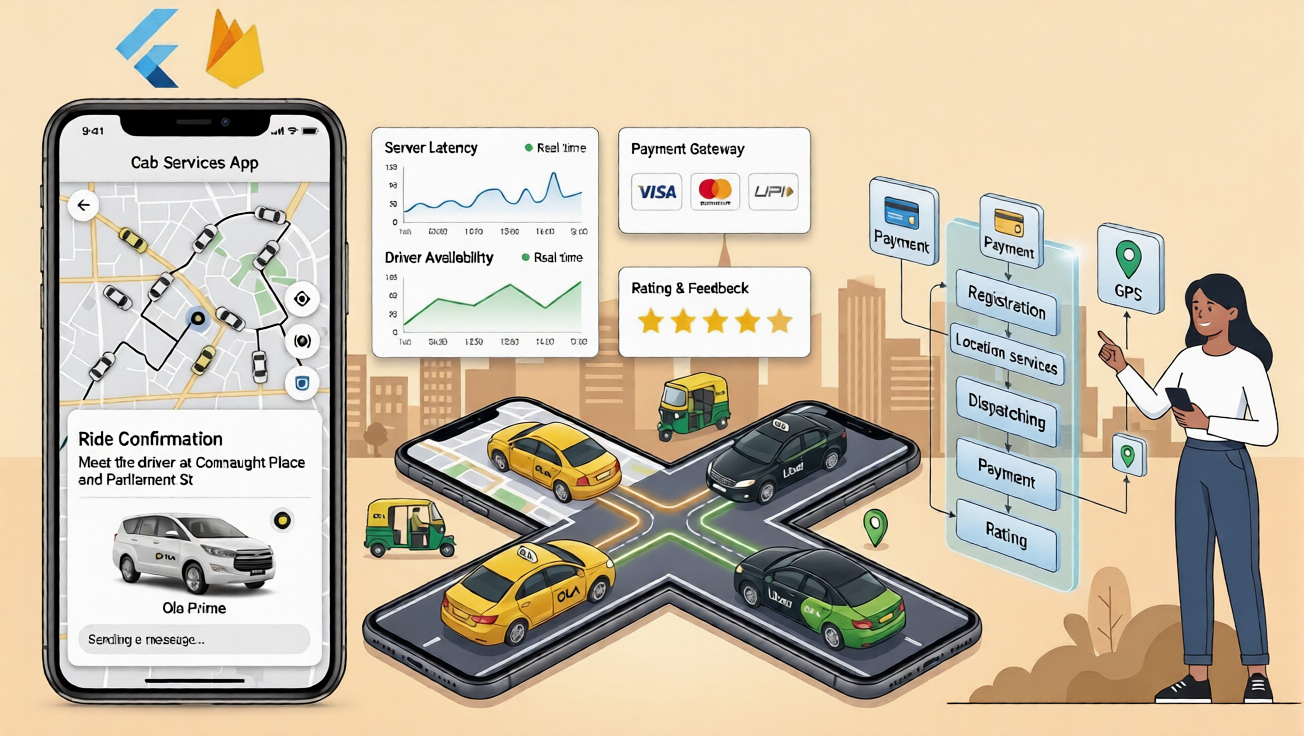 Ola/Uber Clone Development